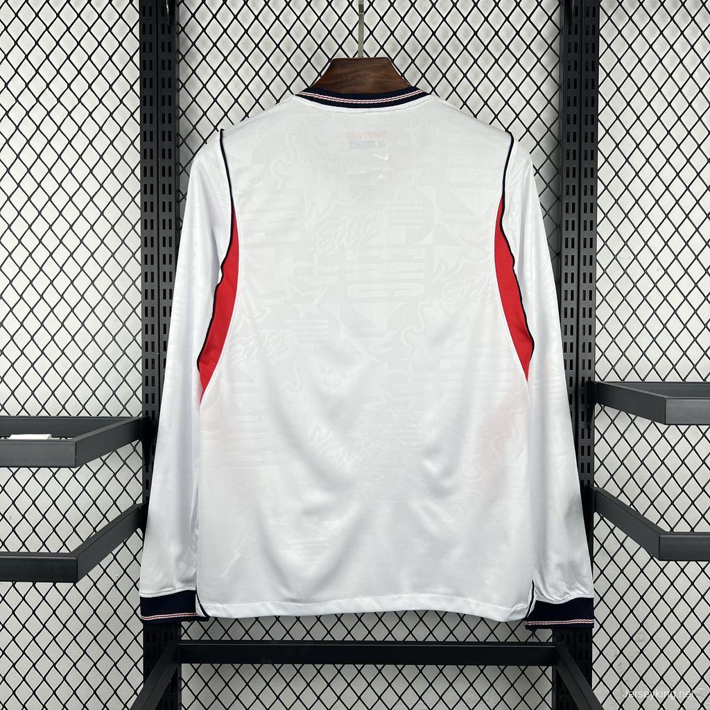 2026 Mens England World Cup Home Long Sleeve Jersey