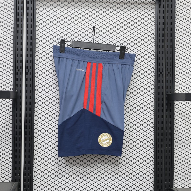 Player Version 26/27 Bayern Munich Grey Shorts with Pockets