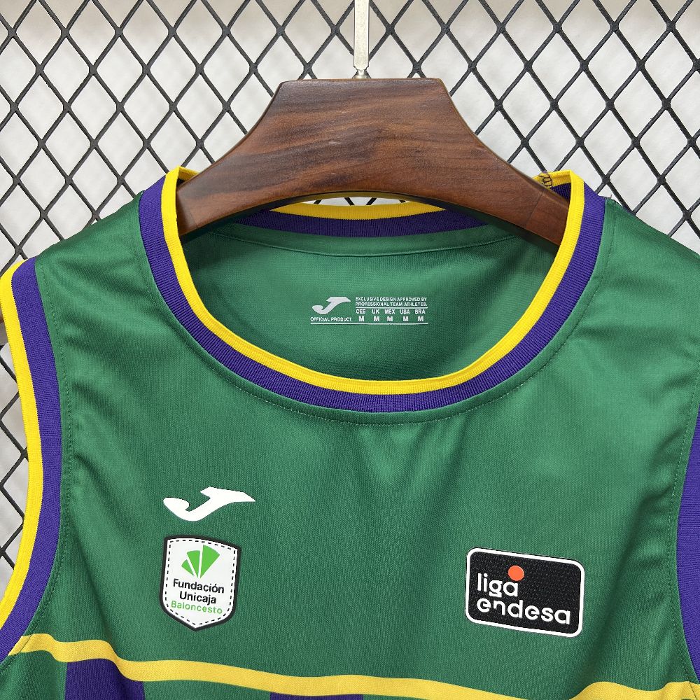 2025/26 Mens Malaga Baloncesto Home Basketball Jersey