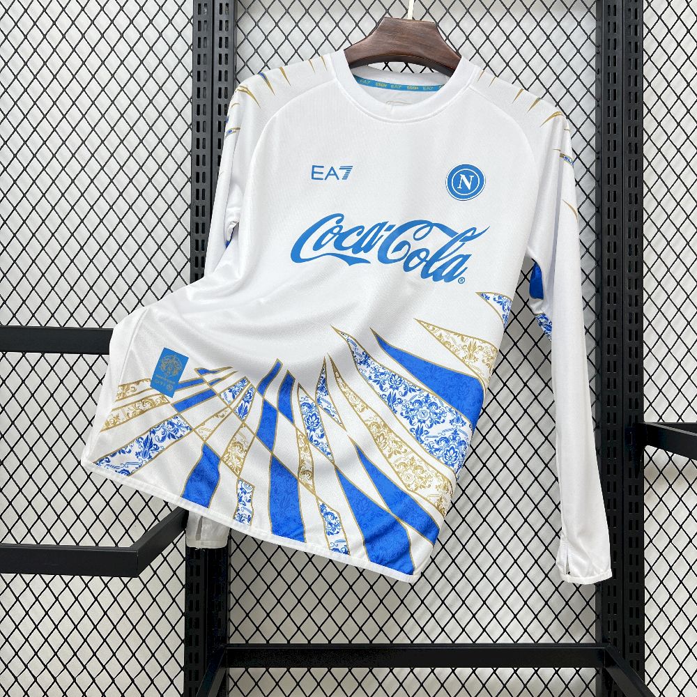 2025/26 Mens Napoli Pre-Match Long Sleeve Jersey