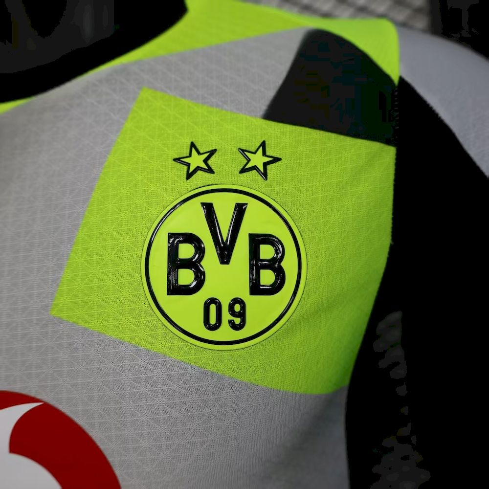 2025/26 Player Version Mens Borussia Dortmund Away Jersey
