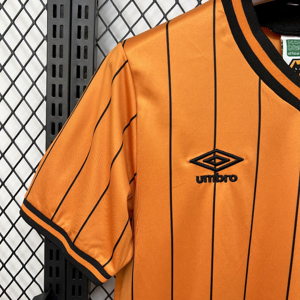 1985/86 Retro Wolverhampton Wanderers Home  Jersey