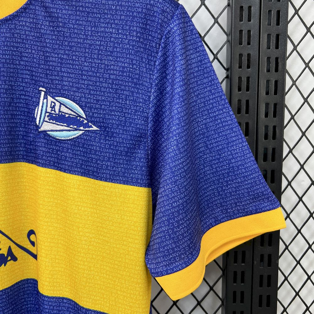 2000/01 Retro Deportivo Alaves Champions League Final Jersey