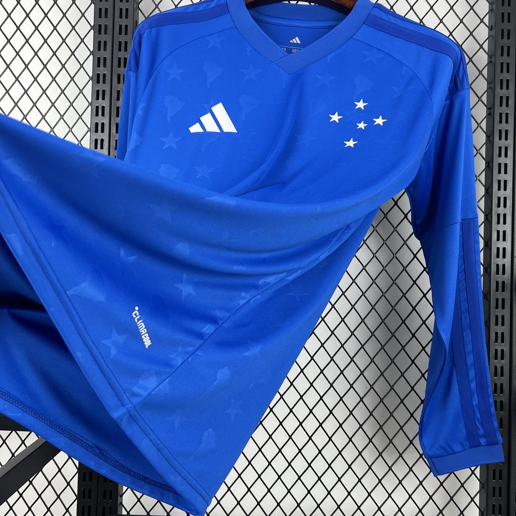 2026/27 Mens Cruzeiro Home Long Sleeves Jersey