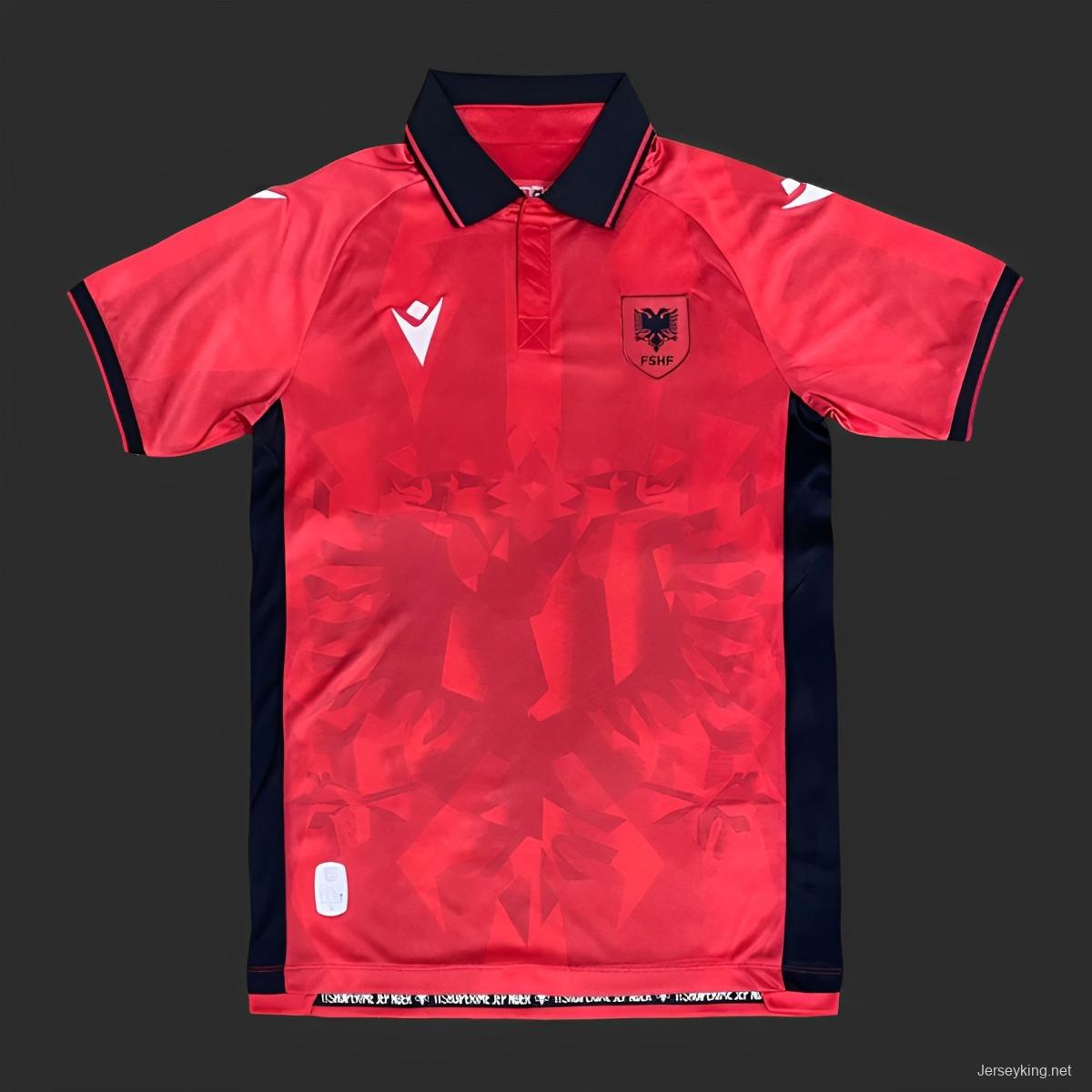 2023 Albania Home Jersey