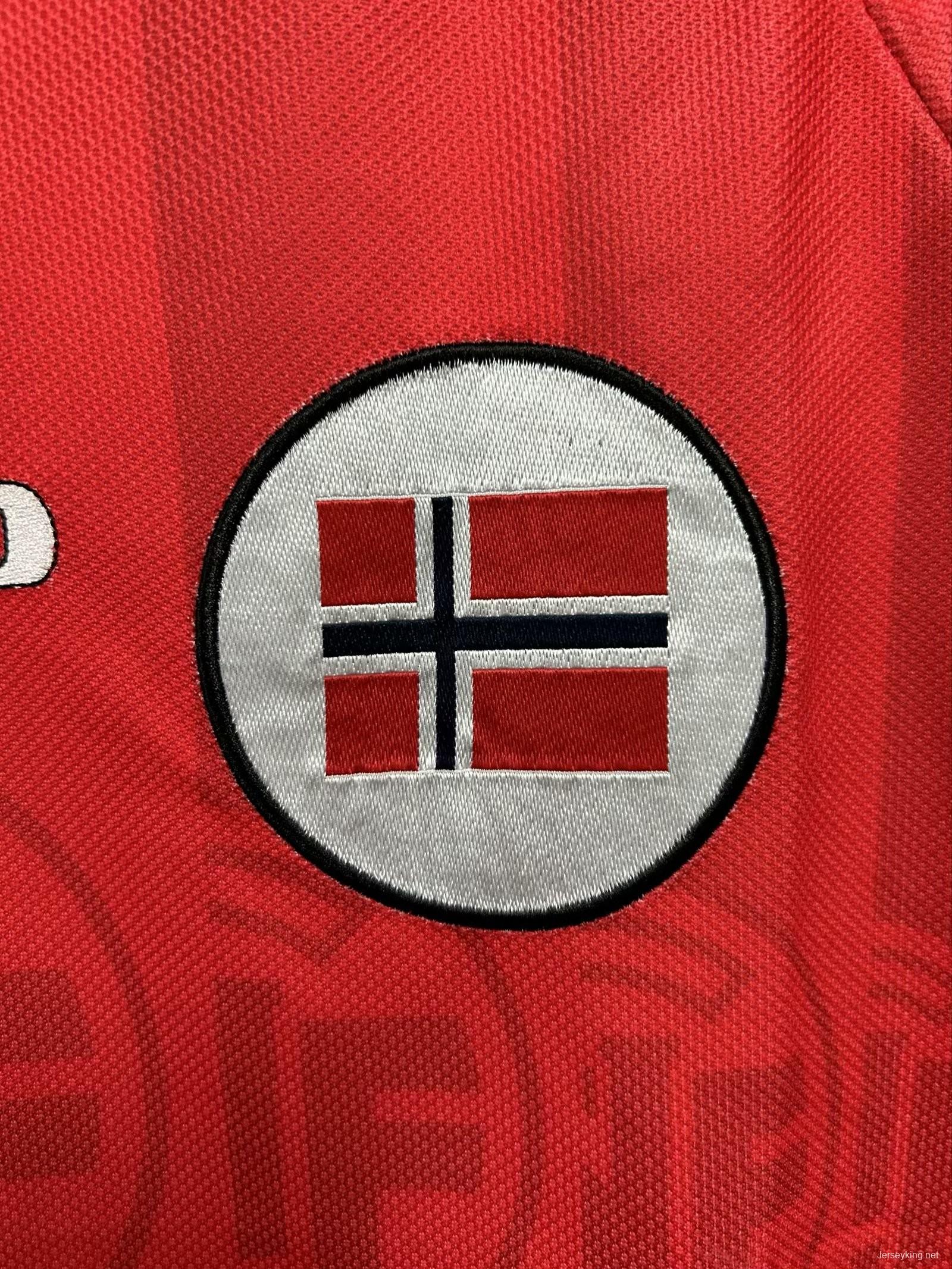 Retro 1998 Norway Home Jersey