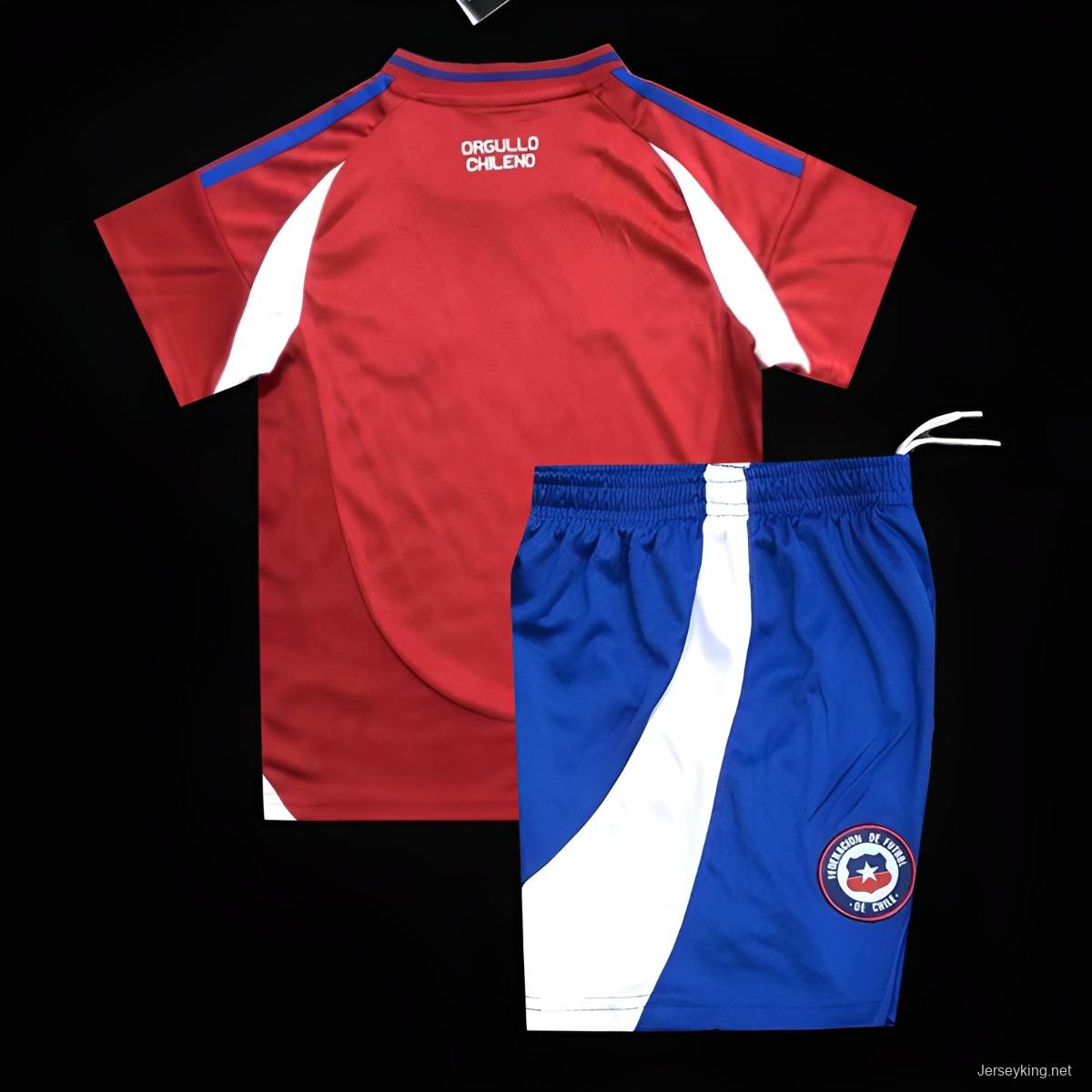 2024 Kids Chile Home Jersey