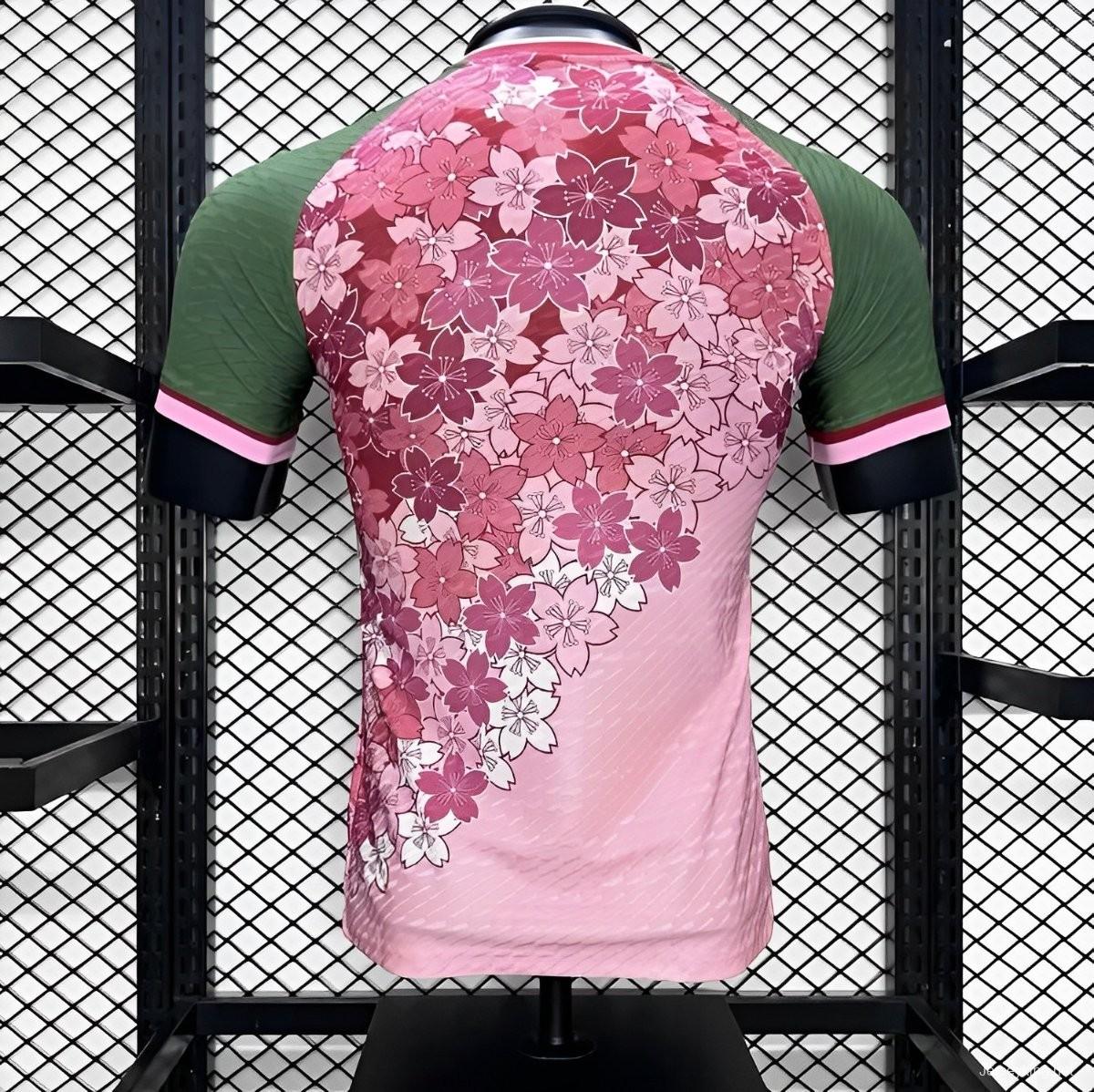 Player Version 2024 Japan Cherry Blossom Pink Special Jersey