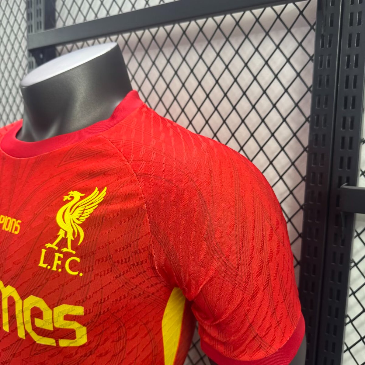Player Version 25/26 Liverpool 20 Times Champion Jersey
