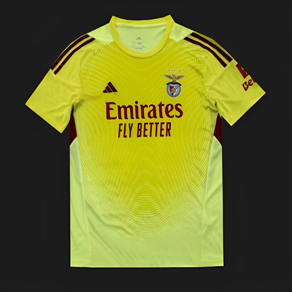 25/26 Benfica Yellow Goalkeeper Jersey