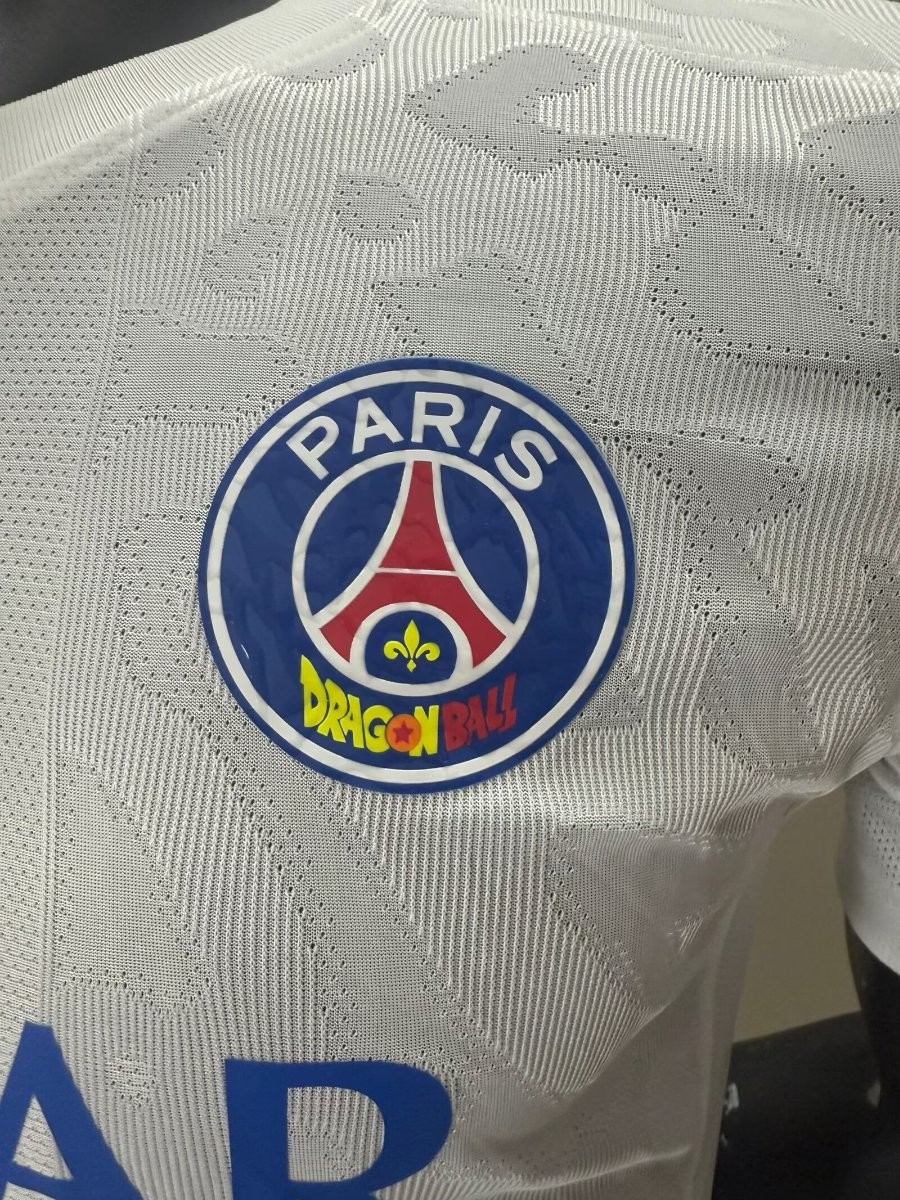 Player Version 25/26 PSG x Dragon Ball White Special Jersey