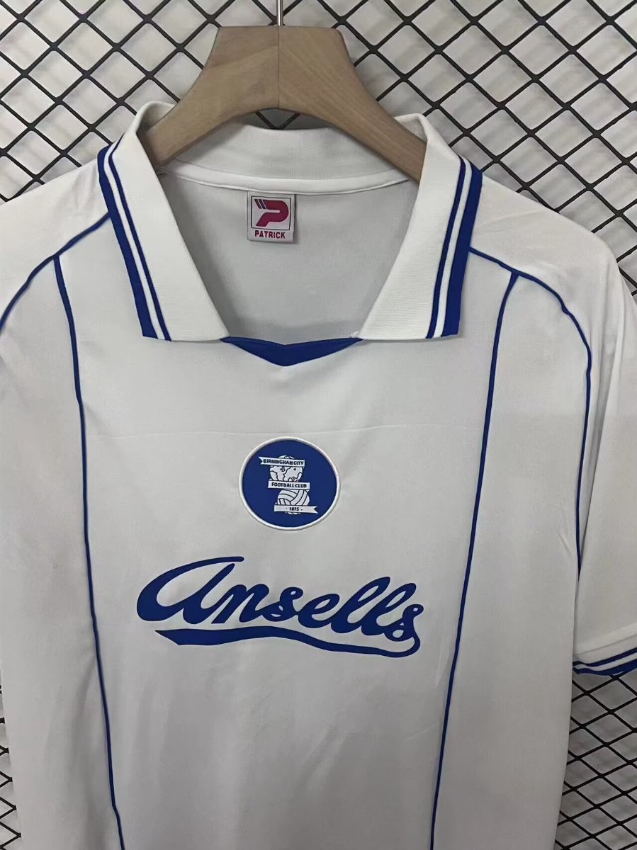 Retro 84/85 Birmingham City Away White Jersey