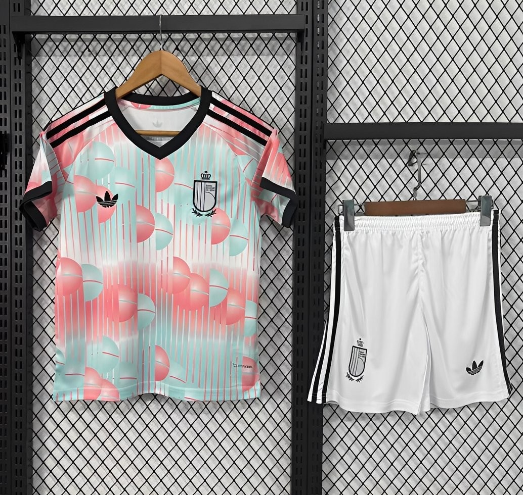 2026 Kids Belgium Away World Cup Jersey