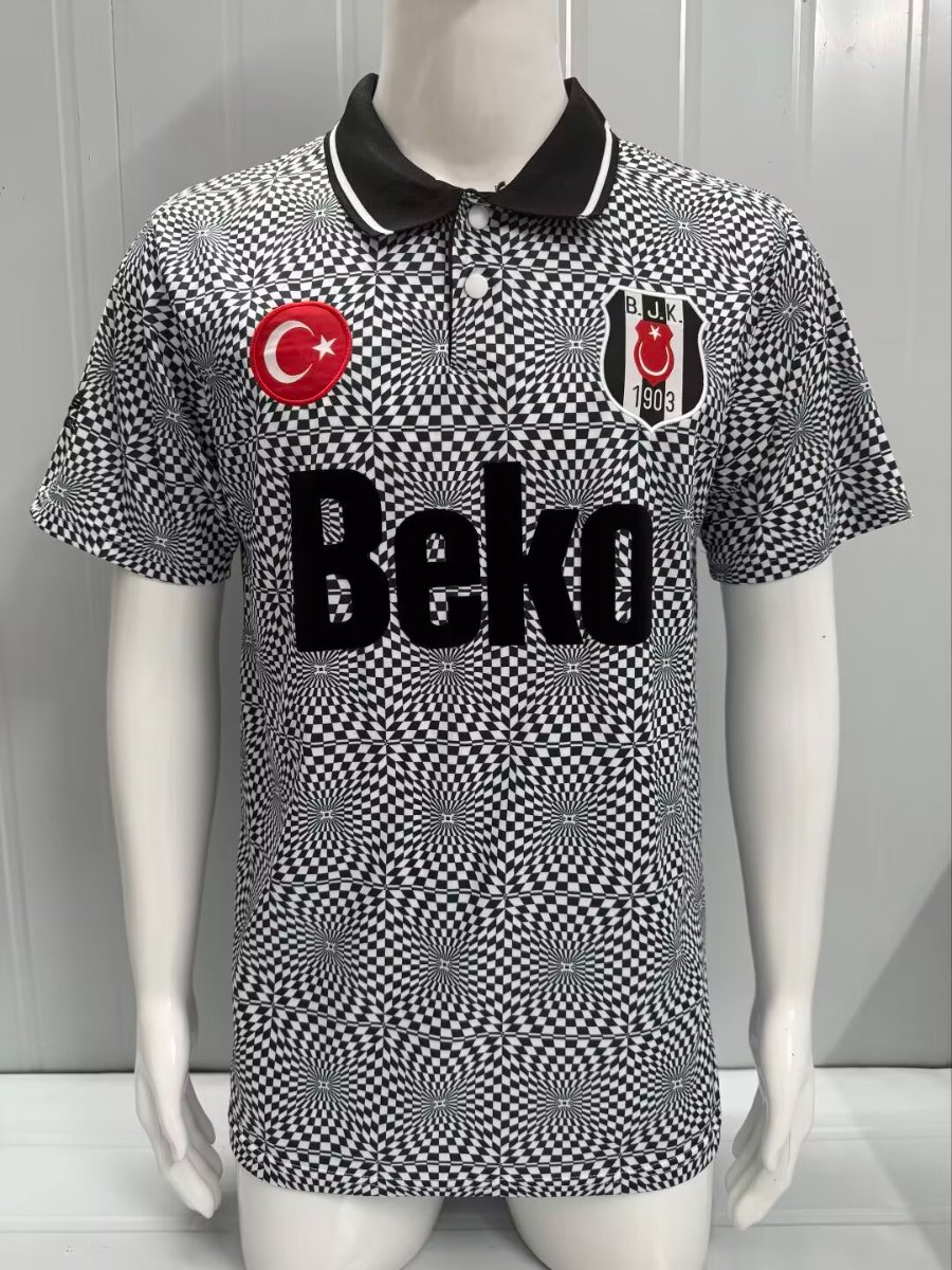 Retro 91/92 Besiktas Home Jersey