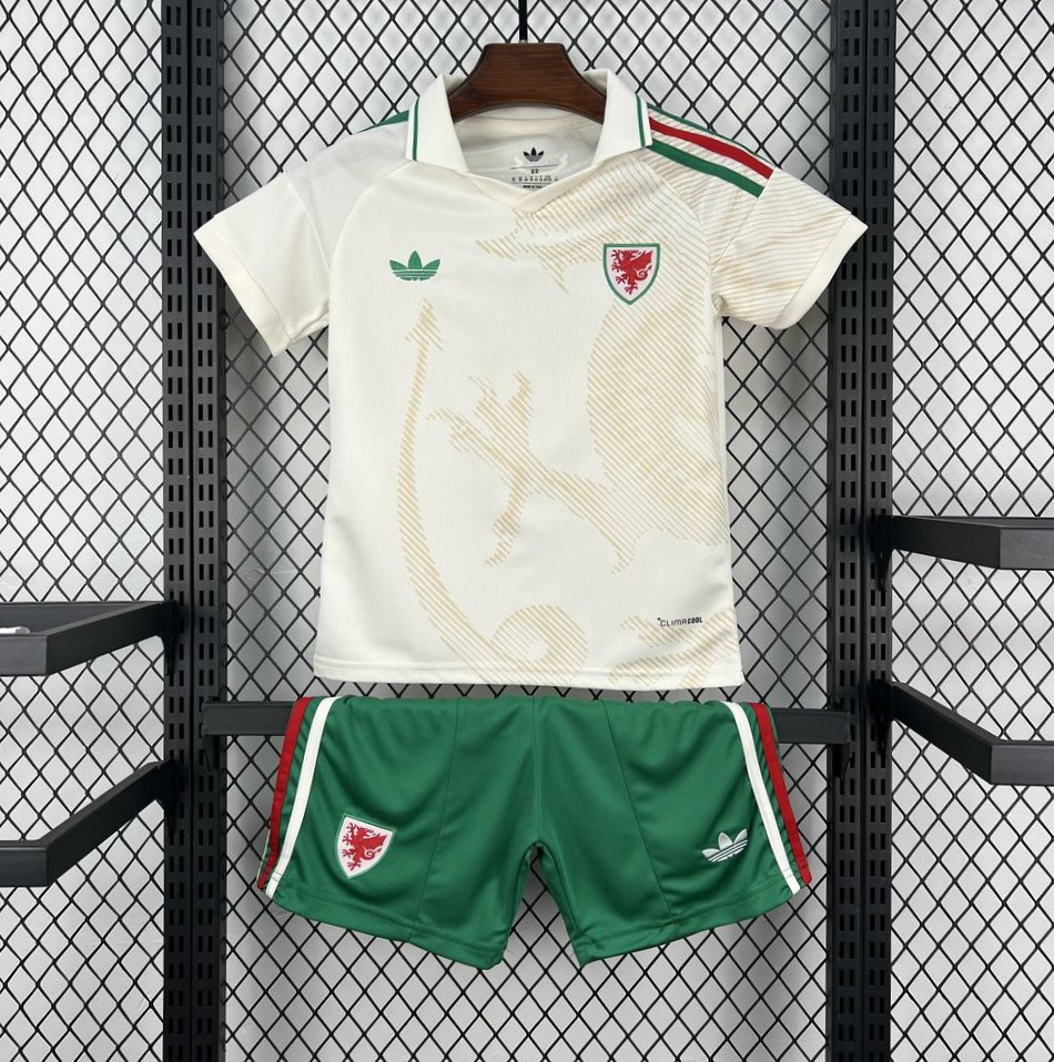 2026 Kids Wales Away Kit