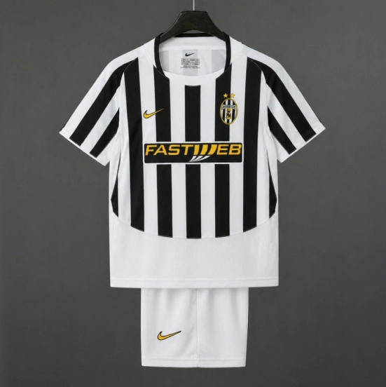 Retro 03/04 Kids Juventus Home Jersey