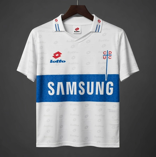 Retro 96/97 Universidad Catolica Chile Home Jersey