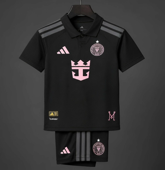 Player Version 26/27 Kids Inter Miami Away Black Jersey