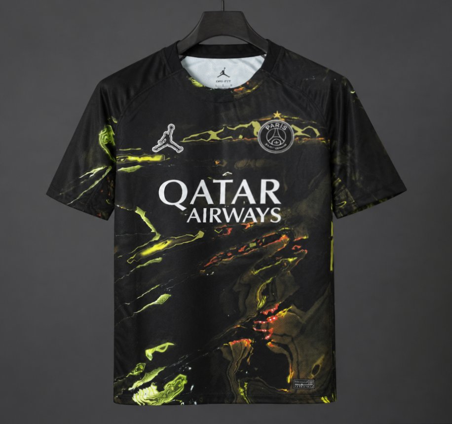 1 Star-25/26 PSG × Jordan Brand Third Black Jersey