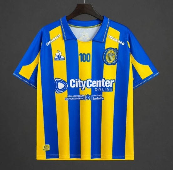 26/27 Rosario Central Home Gigante de Arroyito 100th Anniversary Edition Jersey