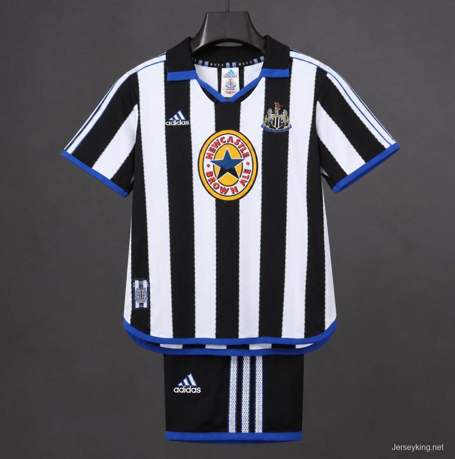 Retro Kids 99/00 Newcastle United Home Jersey