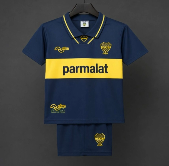 Retro Kids 93/95 Boca Juniors Home Jersey