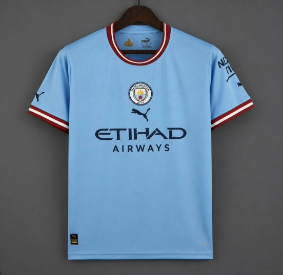Retro 22/23 Manchester City Home Jersey