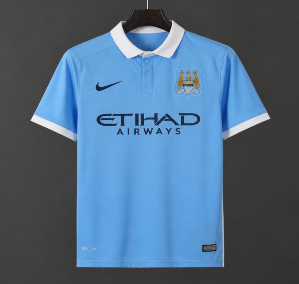 Retro 15/16 Manchester City Home Jersey