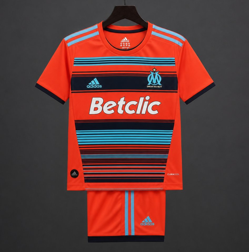 Retro Kids 11/12 Olympique Marseille Away Jersey