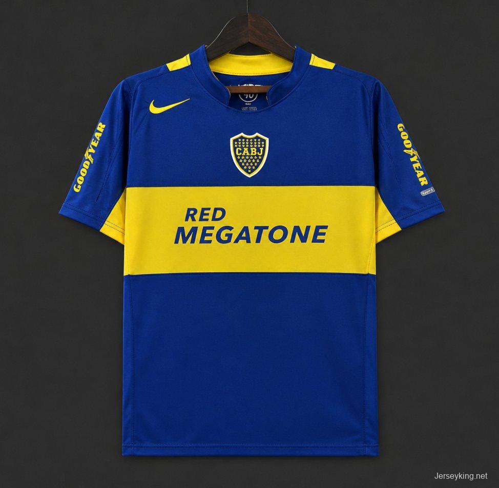 Retro 04/05 Boca Juniors Home Jersey