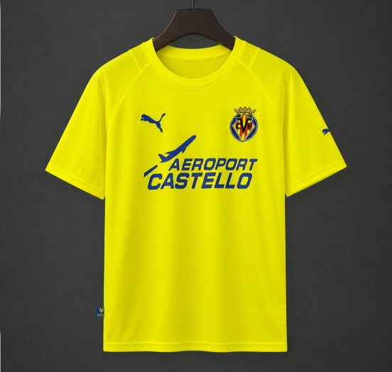 Retro 05/06 Villarreal CF Home Jersey