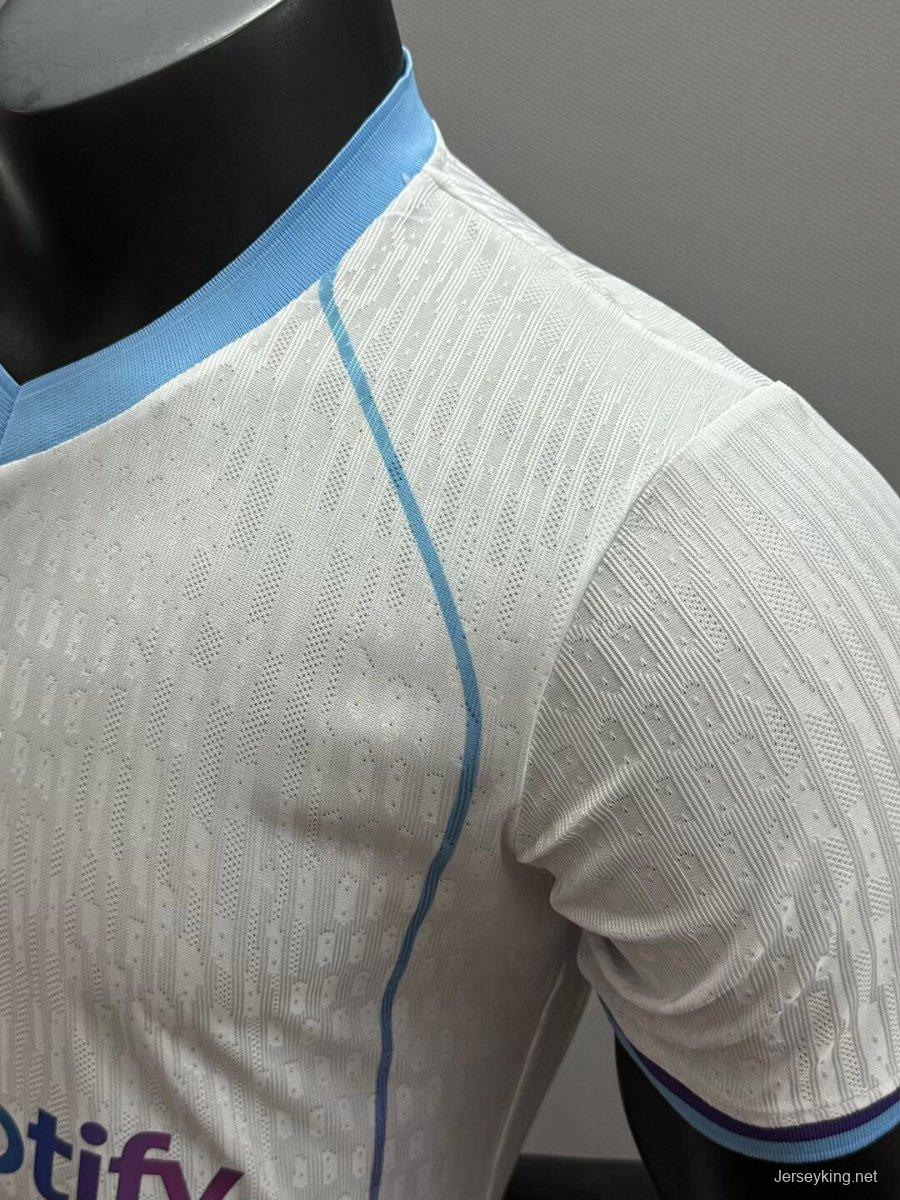 Player Version 26/27 Barcelona White/Light Blue Concept Away Jersey