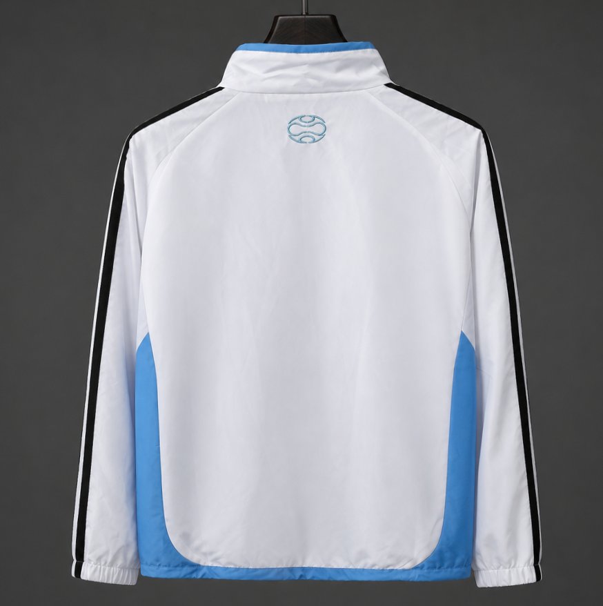 2026 Argentina Light Blue & White Windbreaker Jacket