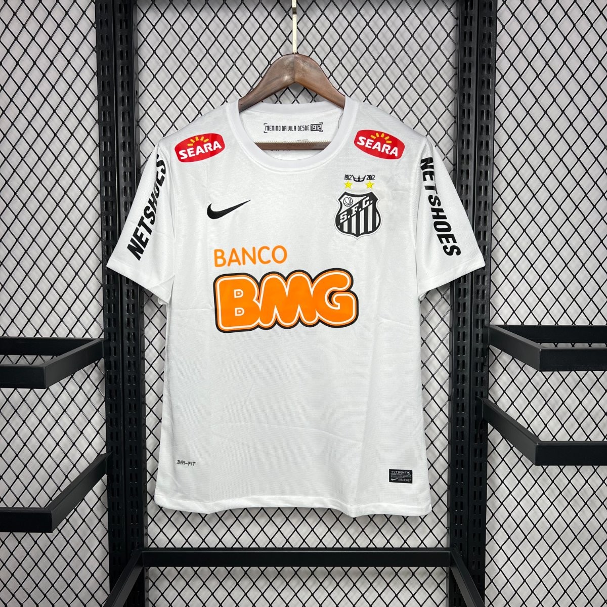 Retro 11/12 Santos Home Jersey