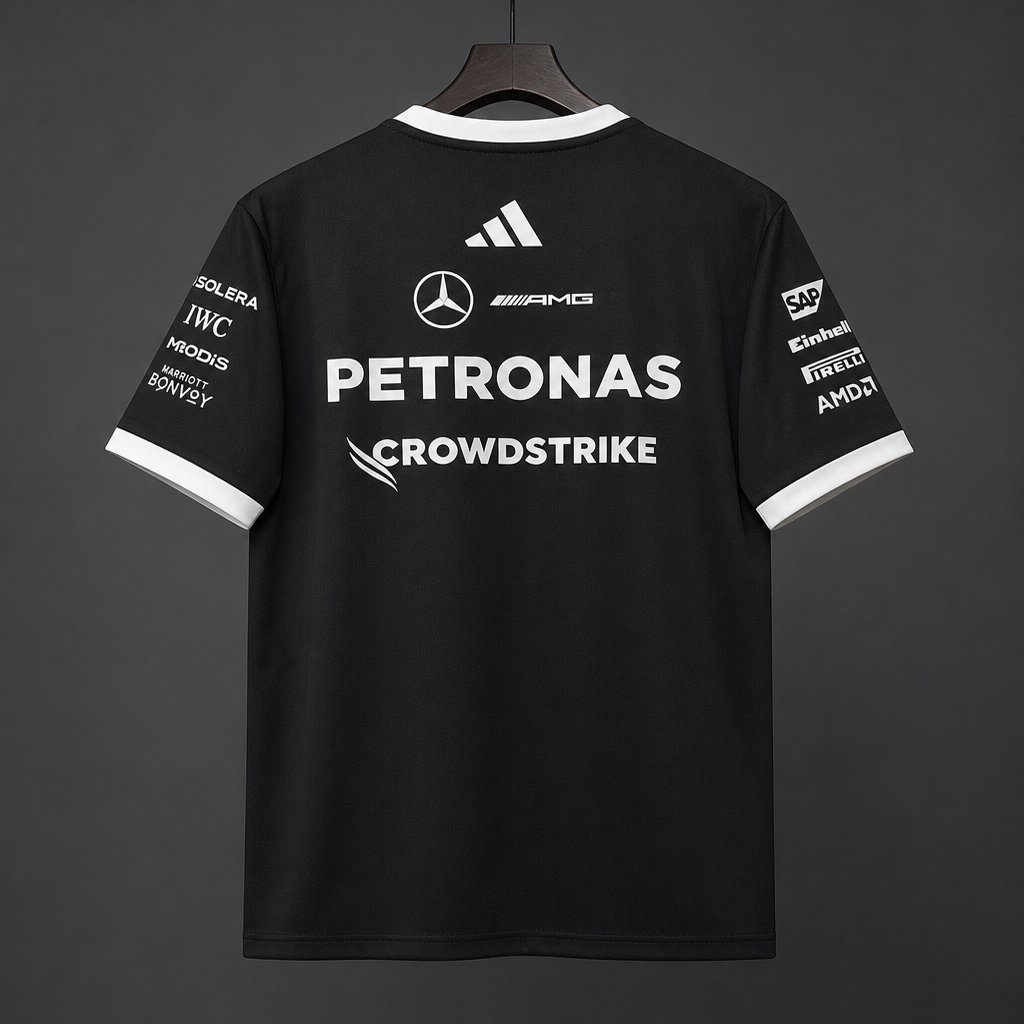 2026 F1 Mercedes-AMG Petronas F1 Team Black Training Jersey