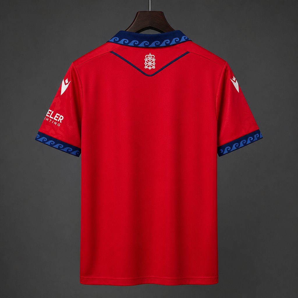 26/27 CA Osa home Red  jersey
