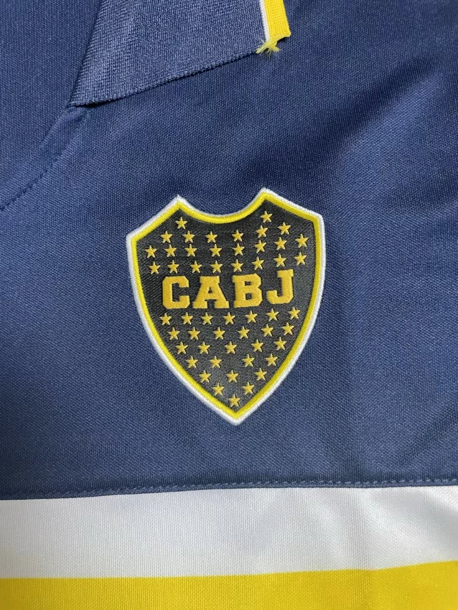 Retro 96/97 Boca Juniors Home Long Sleeve Jersey