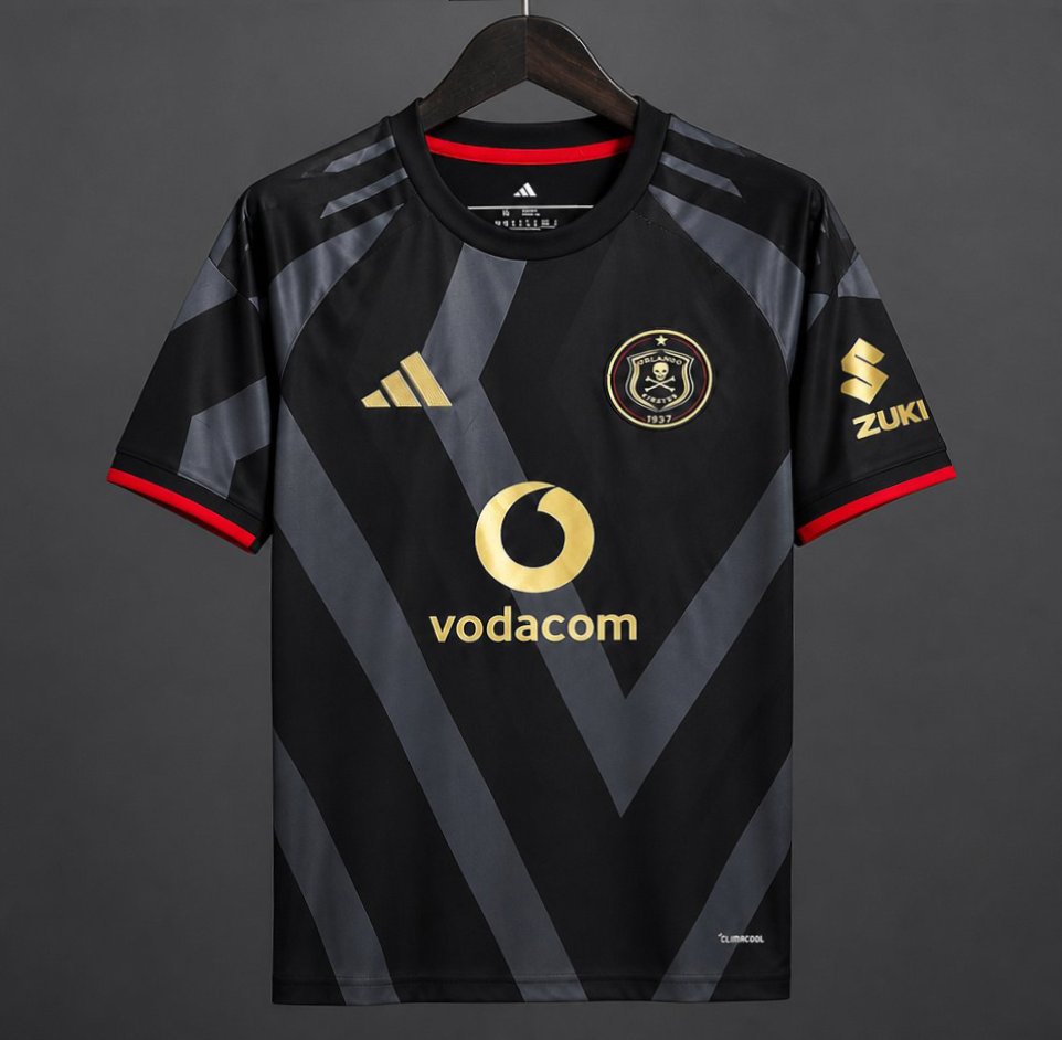 26/27 Orlando Pirates Home Black Jersey