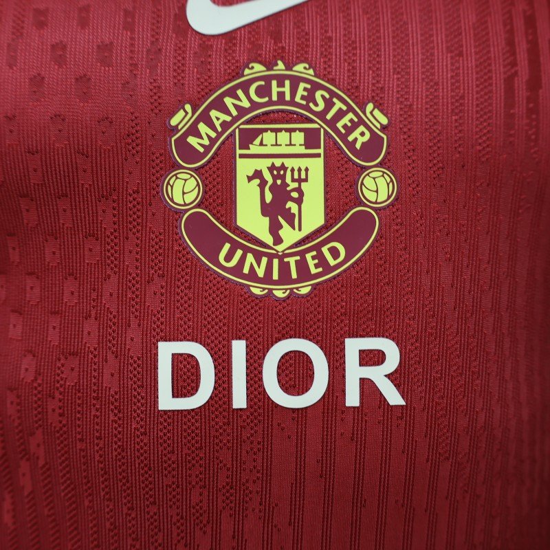 Player Version 26/27 Manchester United x Nike x Dior Parisian Heritage Concept Polo Jersey
