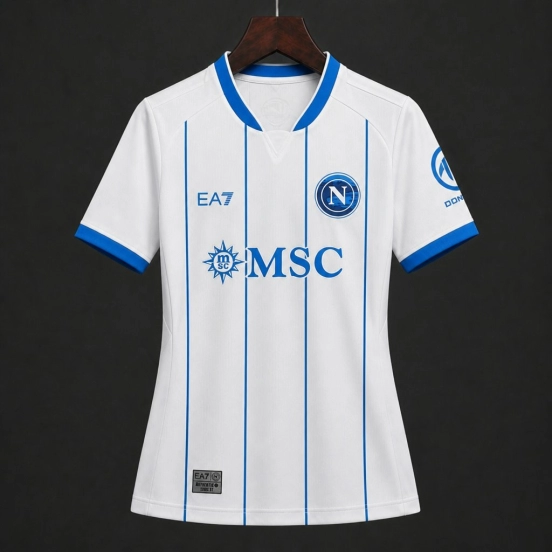26/27 Women Napoli Away White Jersey