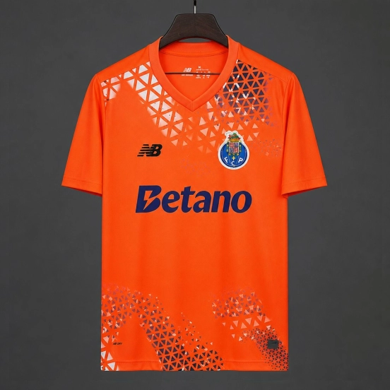 26/27 Porto Goalkeeper Away Orange Jersey