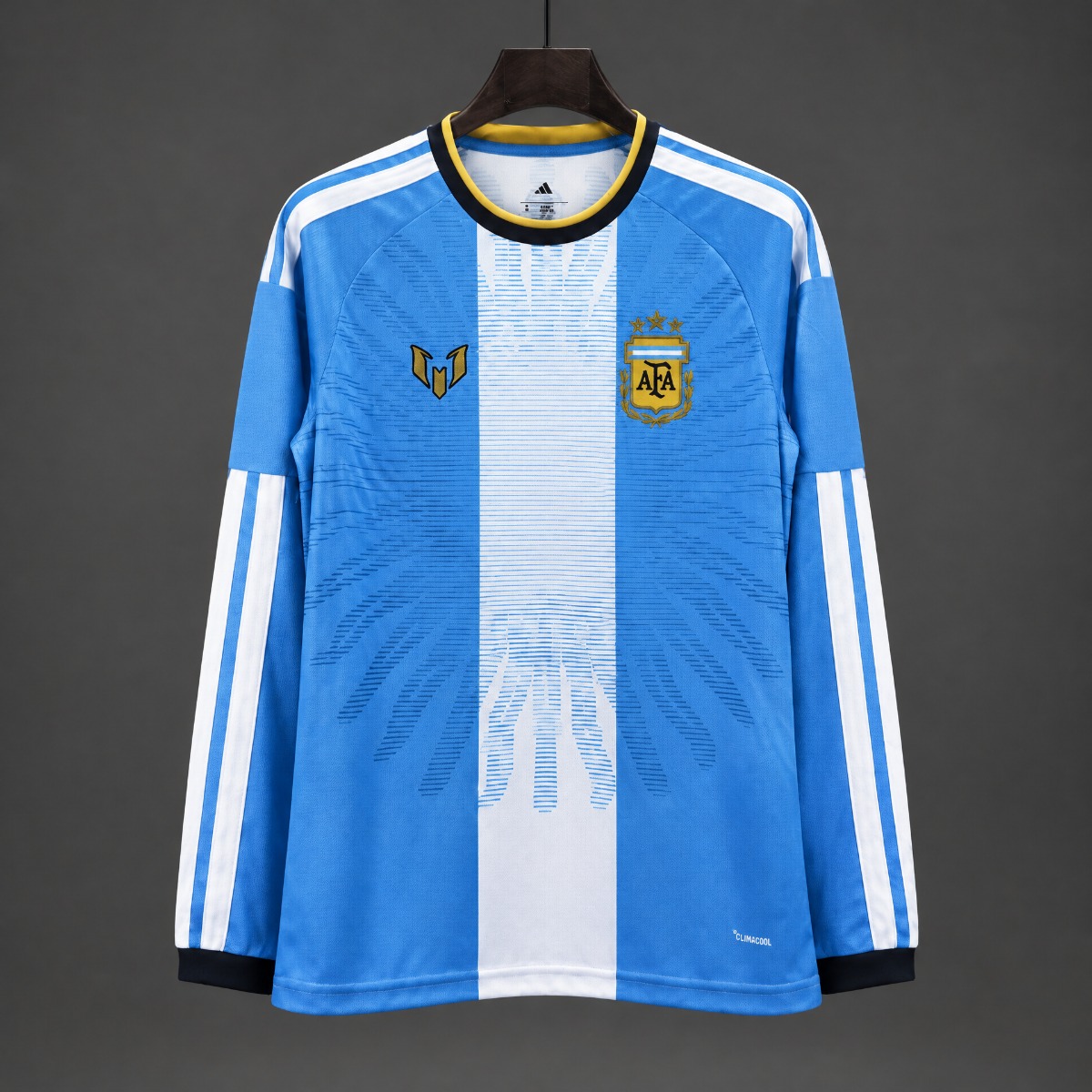 2026 Argentina MESSI Tribute Long Sleeve Blue Jersey